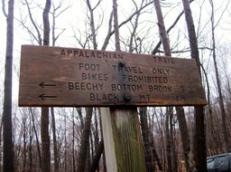 (5) 12/6/13 <br>Appalachian Trail <br>West Mountain Relo <br>near Beechy Bottom Brook