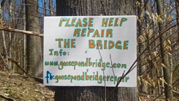 (60) 4/14 & 18 /2017 Goosepond SP Seely Brook bridge rehabilitation