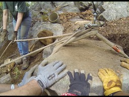 (32) 9/26, 27, 28/2015<br> Appalachian Trail relocation <br>on Bear Mountain - continues
